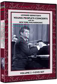 cover YOUNG PEOPLES CONCERTS #2 9 DVD SET